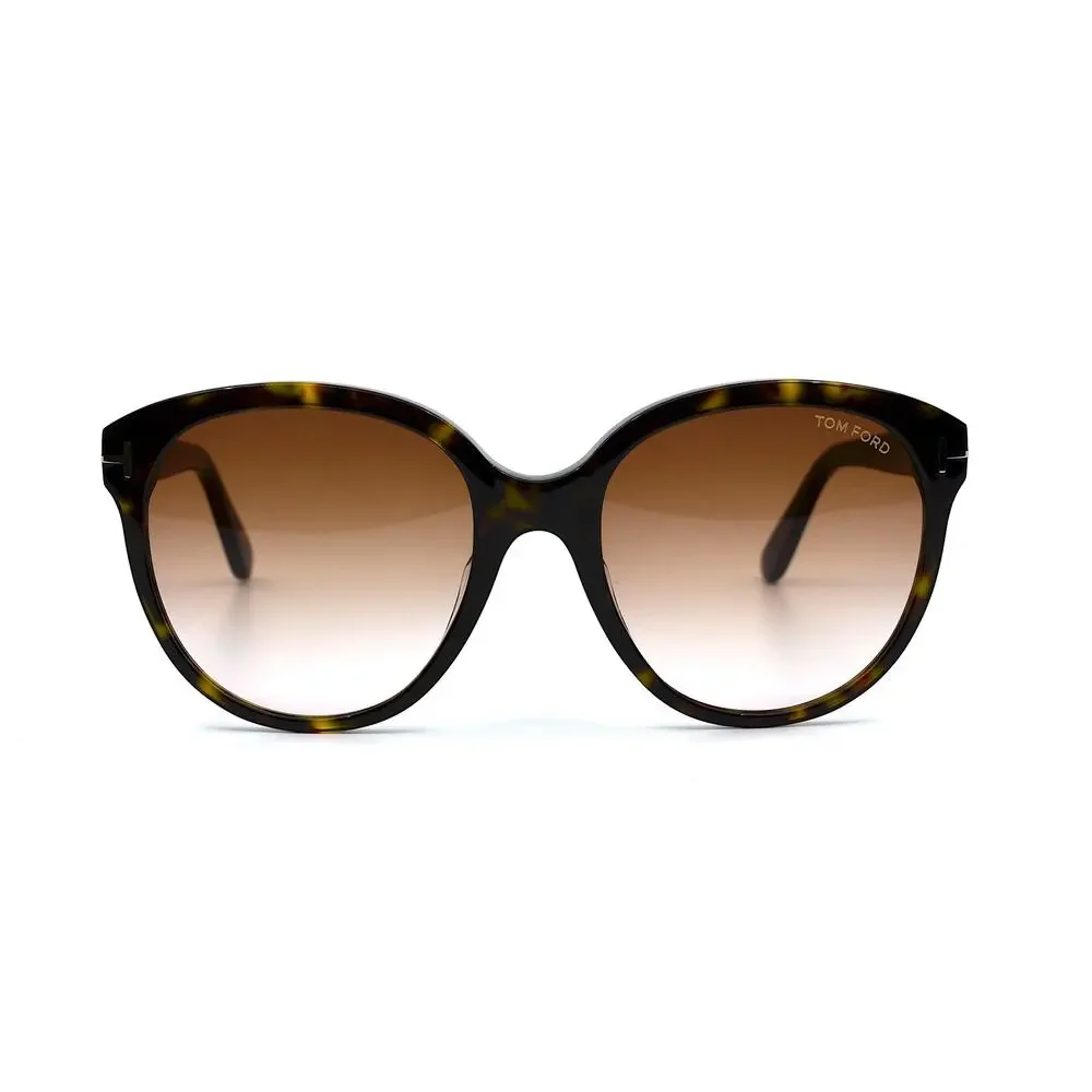 NEW TOM FORD TF957-D/S 52F HAVANA BROWN GRADIENT OVERSIZED AUTHENTIC SUN… - Picture 2 of 12